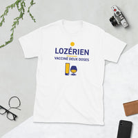 Thumbnail for T-shirt Lozérien gris sport - Humour et fierté des origines