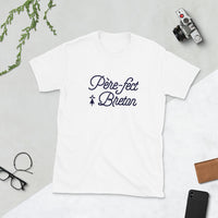 Thumbnail for T-shirt Bretagne gris sport - Père-fect pour les papas