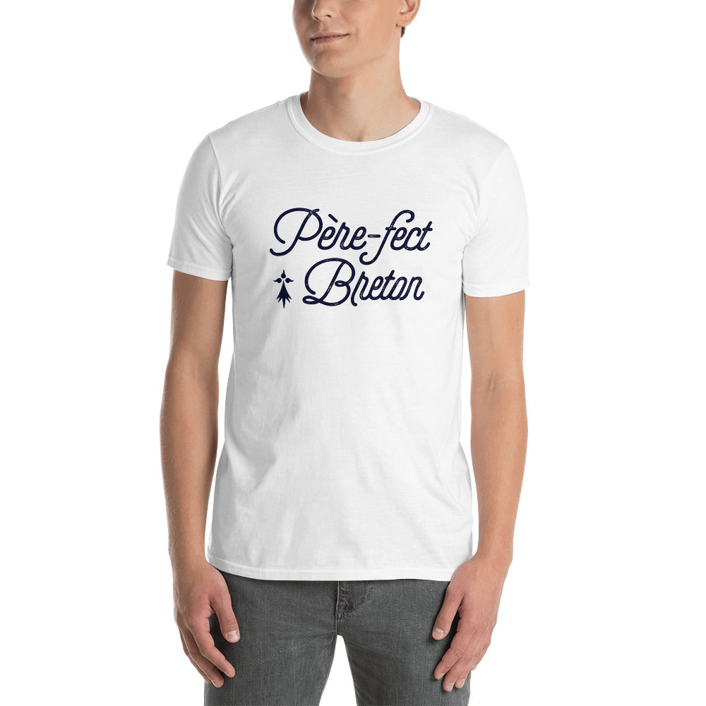 T-shirt Bretagne blanc - Père-fect pour les papas