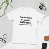 Ce Alsacien en a plein le Qr code - T-shirt standard