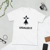 T-shirt Bretagne gris sport - Legalize it avec humour local
