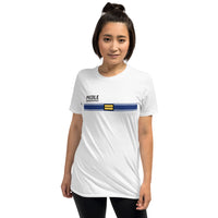 Thumbnail for T-shirt Picole départementale gris sport face - design humoristique