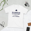 T-shirt Ardèche blanc - La plus vient toujours de