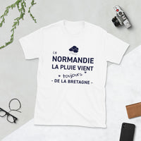 Thumbnail for En Normandie la plus vient toujours de - T-shirt standard humour