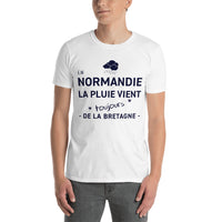 Thumbnail for En Normandie la plus vient toujours de - T-shirt standard humour