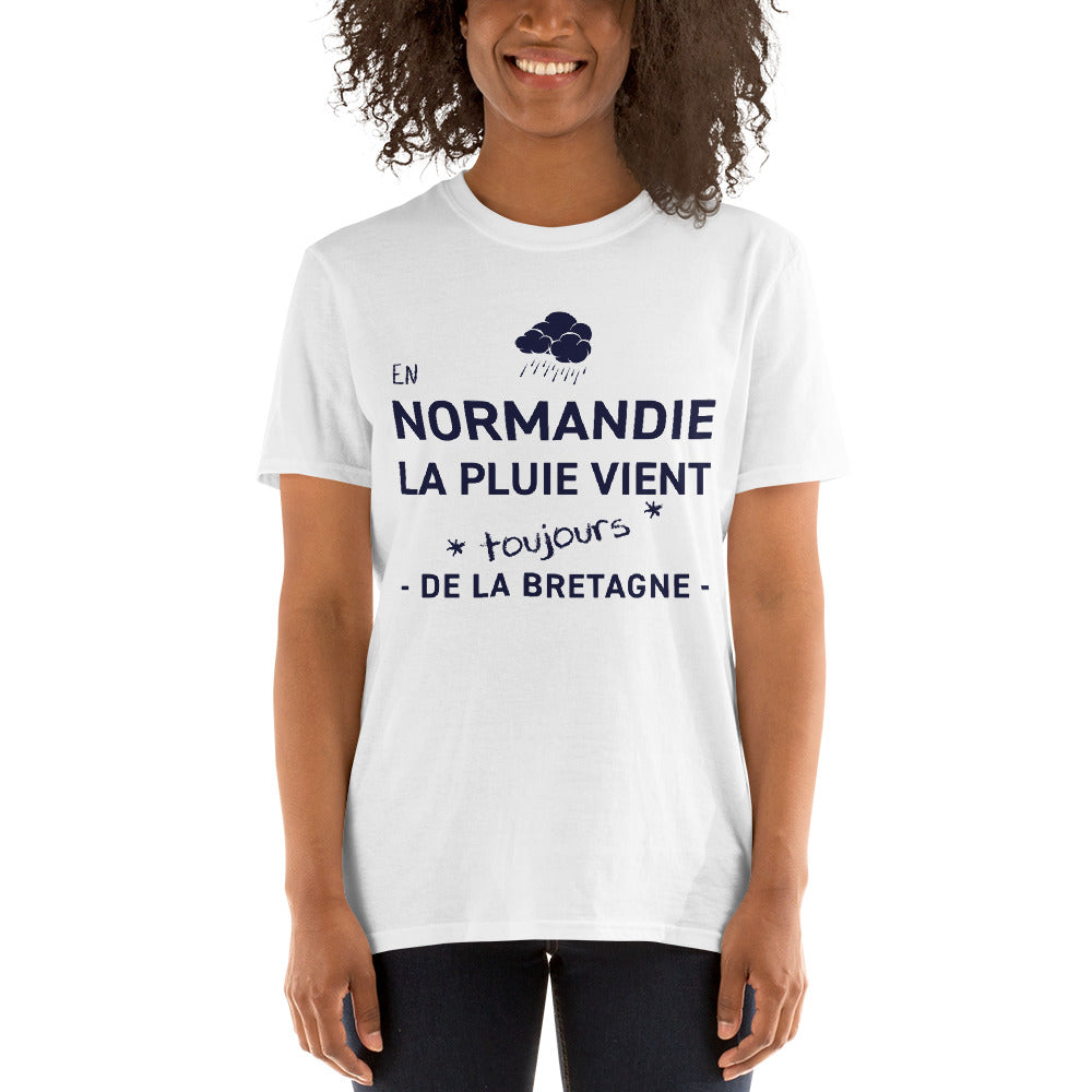 En Normandie la plus vient toujours de - T-shirt standard humour