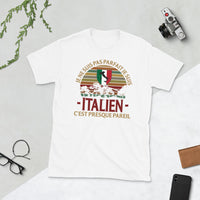Thumbnail for T-shirt Italie bleu marine - Je ne suis pas parfait, presque pareil