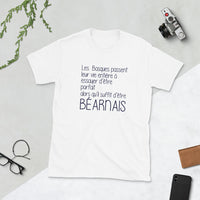 Thumbnail for T-shirt Béarn blanc - Il suffit d'être Béarnais