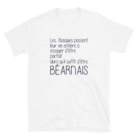 Thumbnail for T-shirt Béarn blanc dos - Il suffit d'être Béarnais