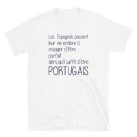 Thumbnail for T-shirt Portugal blanc dos - Il suffit d'être Portugais