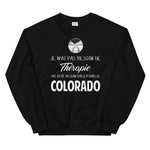 Colorado, États-Unis, Je n'ai pas besoin de Thérapie - Sweatshirt - Ici & Là - T-shirts & Souvenirs de chez toi