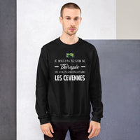 Thumbnail for Cévennes, Lozère, Je n'ai pas besoin de Thérapie - Sweatshirt - Ici & Là - T-shirts & Souvenirs de chez toi