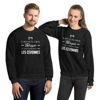 Thumbnail for Cévennes, Lozère, Je n'ai pas besoin de Thérapie - Sweatshirt - Ici & Là - T-shirts & Souvenirs de chez toi