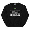 Sweatshirt Provence noir - Je n'ai pas besoin de thérapie