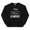 Sweatshirt Gironde noir - Je n'ai pas besoin de thérapie