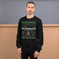 Thumbnail for Sweatshirt Bretagne bleu marine - Le père Noël est Breton