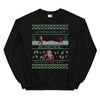 Sweatshirt Alsace noir - Le père Noël est Alsacien