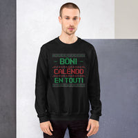 Thumbnail for Bòni Calendo en Touti - Sweatshirt Noël Provençal