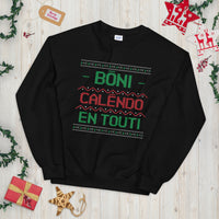 Thumbnail for Bòni Calendo en Touti - Sweatshirt Noël Provençal