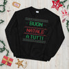 Sweatshirt Italie noir - Buon Natale a tutti