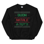 Buon Natale a tutti - Sweatshirt Noël Italien