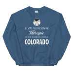 Colorado, États-Unis, Je n'ai pas besoin de Thérapie - Sweatshirt - Ici & Là - T-shirts & Souvenirs de chez toi