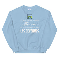 Thumbnail for Cévennes, Lozère, Je n'ai pas besoin de Thérapie - Sweatshirt - Ici & Là - T-shirts & Souvenirs de chez toi