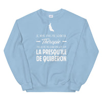 Thumbnail for Quiberon, Bretagne - Je n'ai pas besoin de Thérapie - Sweatshirt - Ici & Là - T-shirts & Souvenirs de chez toi