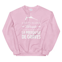 Thumbnail for Presqu'ile de Graves - Je n'ai pas besoin de Thérapie - Bretagne Sweatshirt - Ici & Là - T-shirts & Souvenirs de chez toi