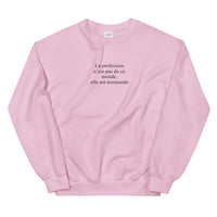 Thumbnail for La perfection n'est pas de ce monde, elle est normande - Sweatshirt