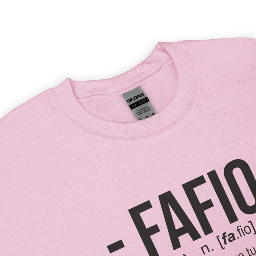 Fafio humorvolle Definition Creuse - Sweatshirt