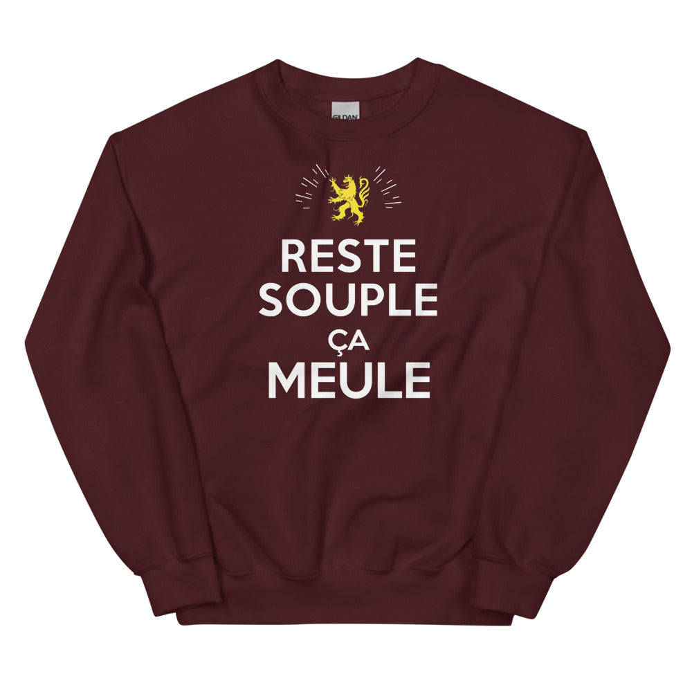Reste souple ça meule - Sweatshirt Franche Comté