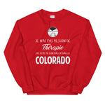 Colorado, États-Unis, Je n'ai pas besoin de Thérapie - Sweatshirt - Ici & Là - T-shirts & Souvenirs de chez toi