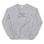 La perfection n'est pas de ce monde, elle est normande - Sweatshirt