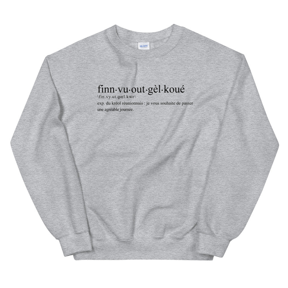 Finn vu out gel - Sweatshirt Réunion