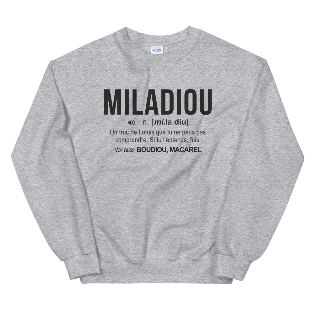 Définition Miladiou - Lotois - Sweatshirt