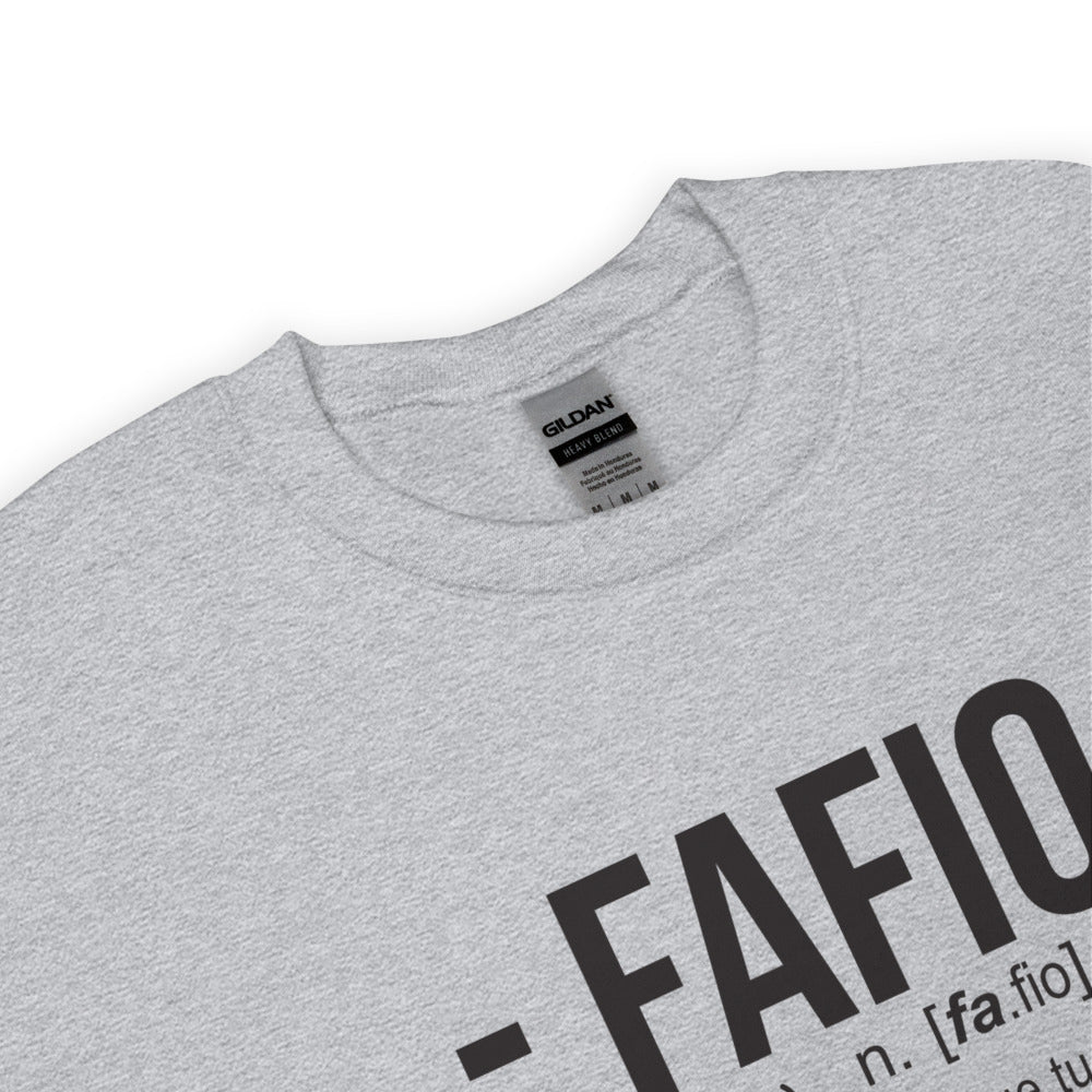 Fafio humorvolle Definition Creuse - Sweatshirt