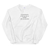 Sweatshirt Picardie bleu clair - La perfection n'est pas de ce monde