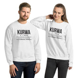 Définition Kurwa - Polonais - Sweatshirt
