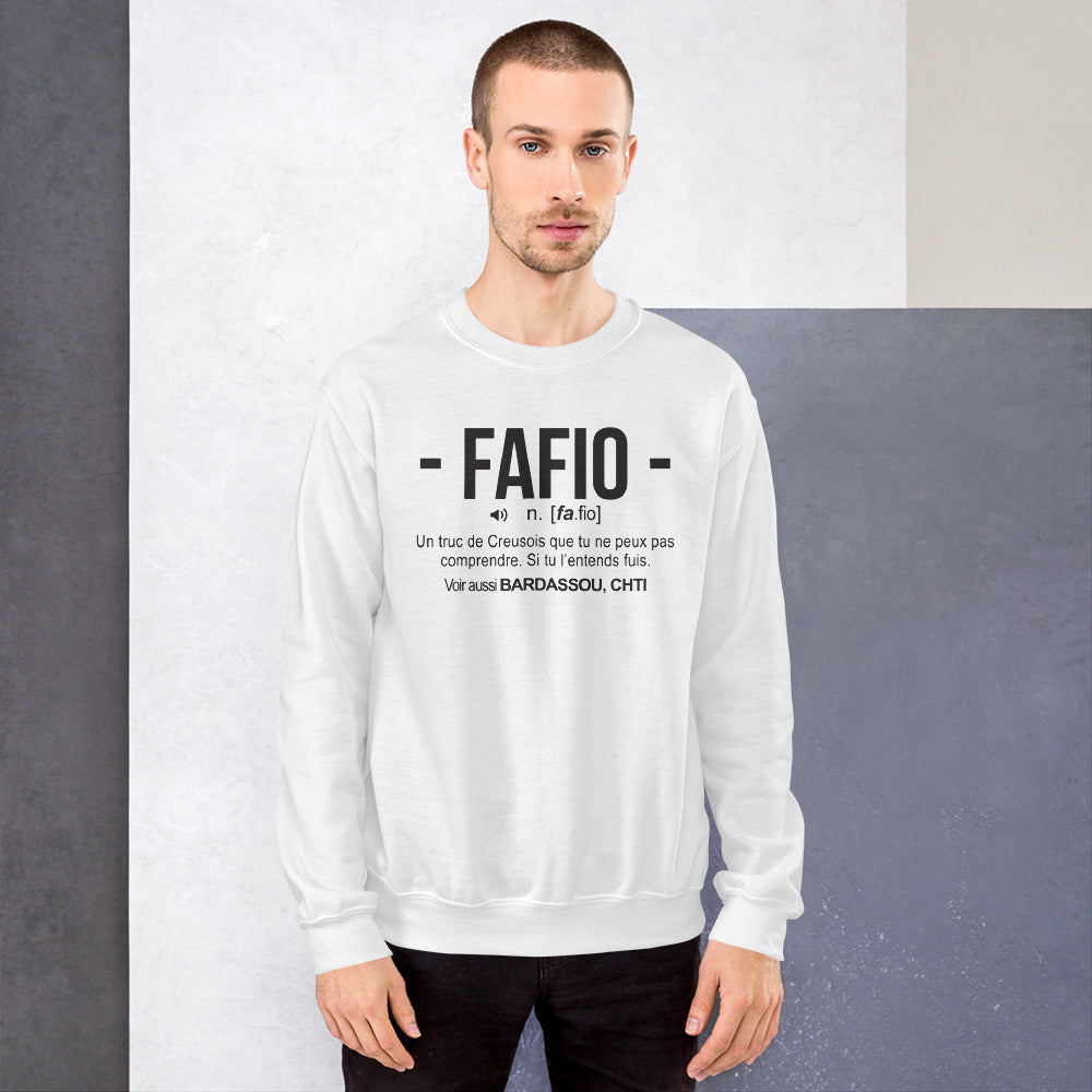 Sweatshirt Creuse rose clair - Fierté humoristique du terroir