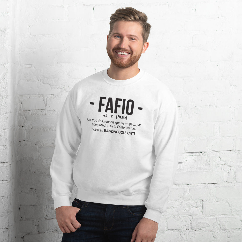 Sweatshirt Creuse rose clair dos - Fierté humoristique du terroir
