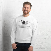 Thumbnail for Sweatshirt Creuse rose clair dos - Fierté humoristique du terroir