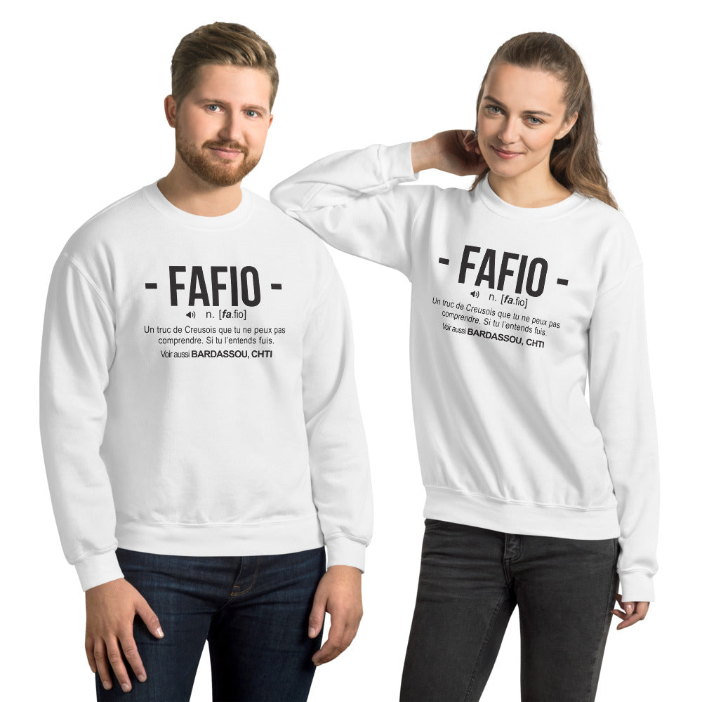 Fafio humorvolle Definition Creuse - Sweatshirt