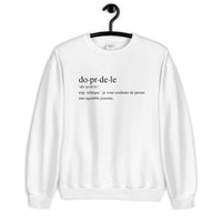 Thumbnail for do.pr.de.le Définition humoristique - Sweatshirt Tchèque