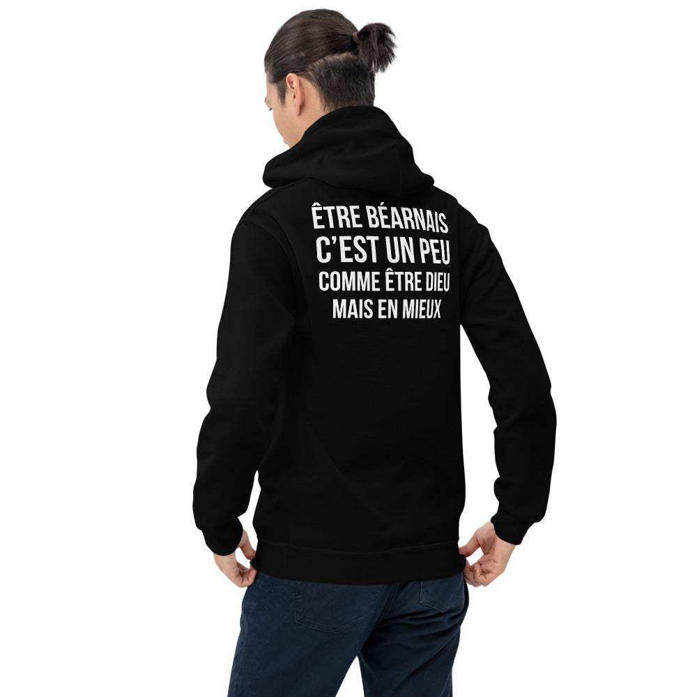 Béarnais comme Dieu mais en mieux - Sweat à Capuche standard - Ici & Là - T-shirts & Souvenirs de chez toi