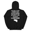 Sweatshirt Bretagne noir - Dieu créa la fierté locale