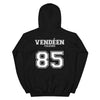 Sweatshirt Vendée noir - design Vendéen Toujours