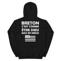 Thumbnail for Breton. c'est comme être Dieu mais en Mieux - Sweat à capuche