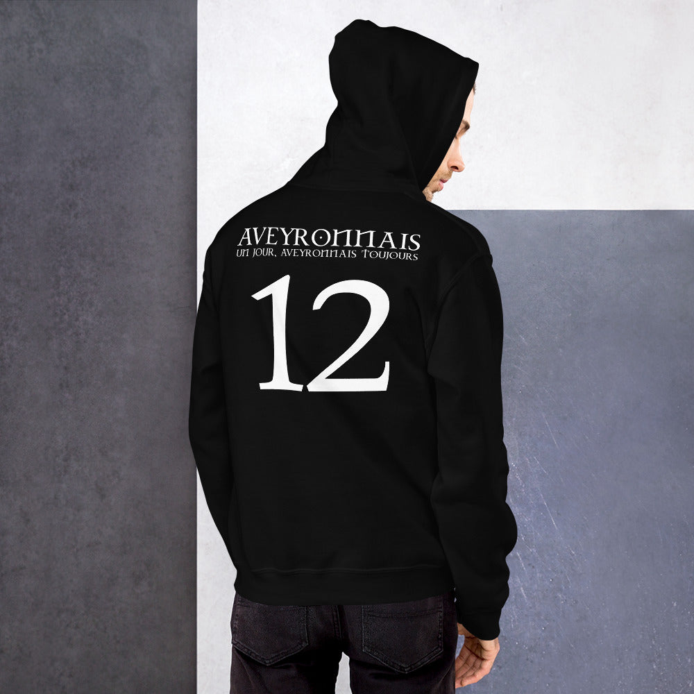 Aveyronnais un jour, Aveyronnais toujours 12 - Sweatshirt à capuche