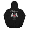 Sweat à capuche Italie noir - Mi ange mi démon